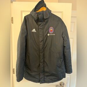 Chicago Fire FC Black Adidas Storm Jacket XL